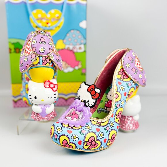 Irregular Choice Sanrio Hello Kitty & Friends Heels Size 39 Rare Collab - Picture 5 of 7